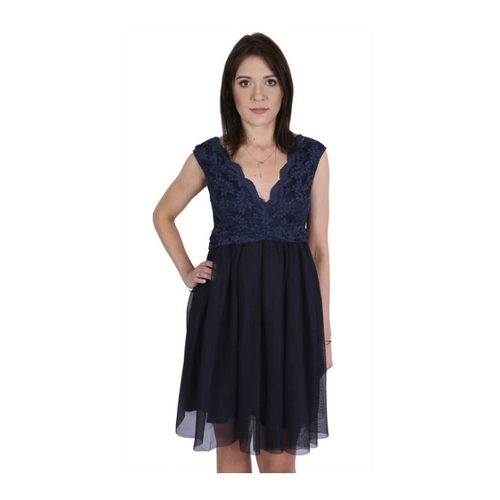 Bild von Sarcia.eu Midikleid Dunkelblaues Kleid John Zack S