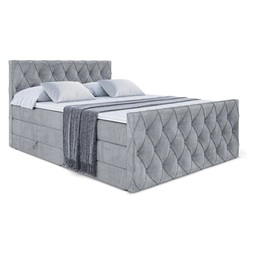Bild von ALTDECOR Boxspringbett AMAY KING - Luxuriöser Schlafkomfort