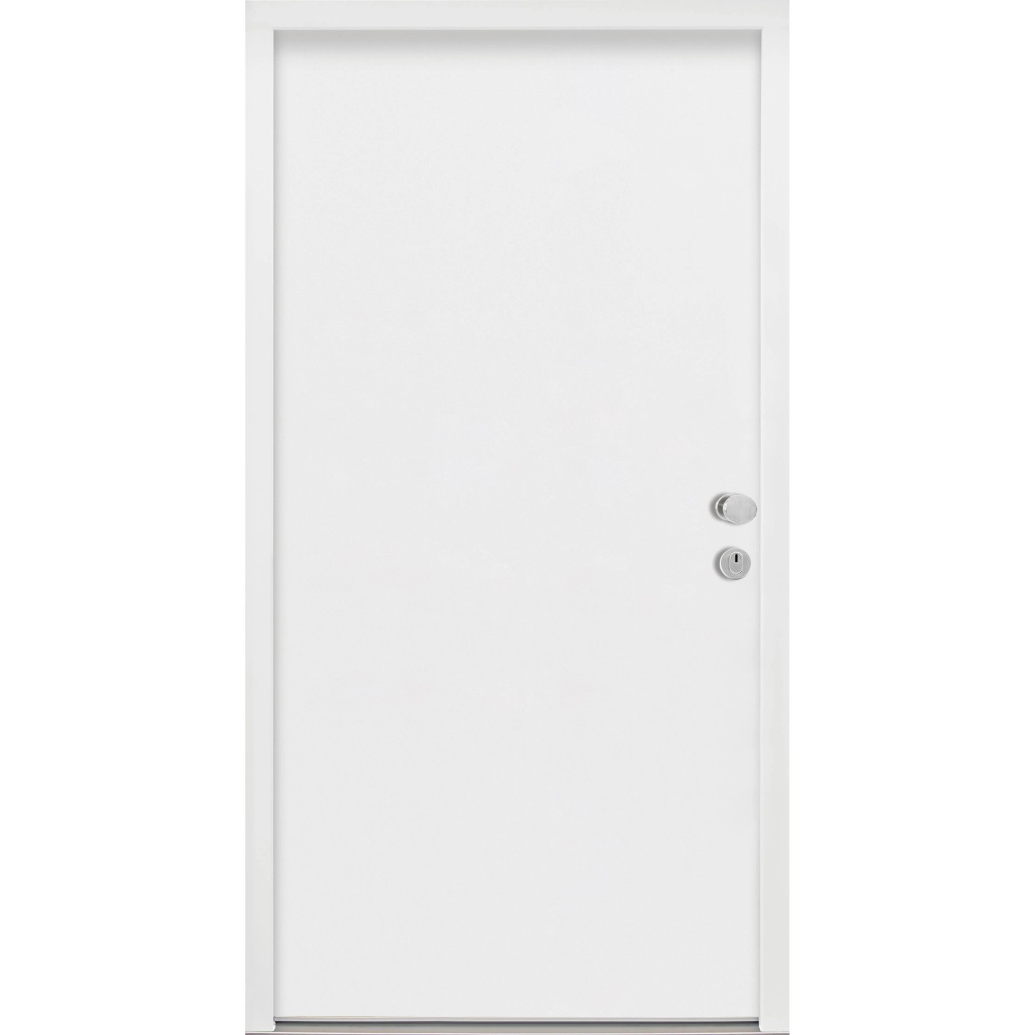 Bild von Splendoor Wohnungseingangstür W RC2 44dB R DIN Rechts Weiß Maßanfertigung