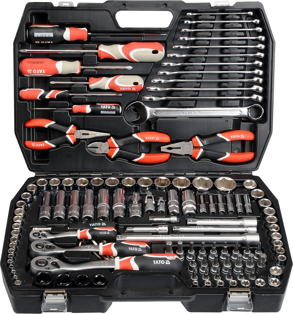 Bild von YATO BMC & COLOR SLEEVE XXL SIZE YT-38881 Werkzeugset Werkzeugsatz, Steckschlüsselsatz, Werkzeug Set