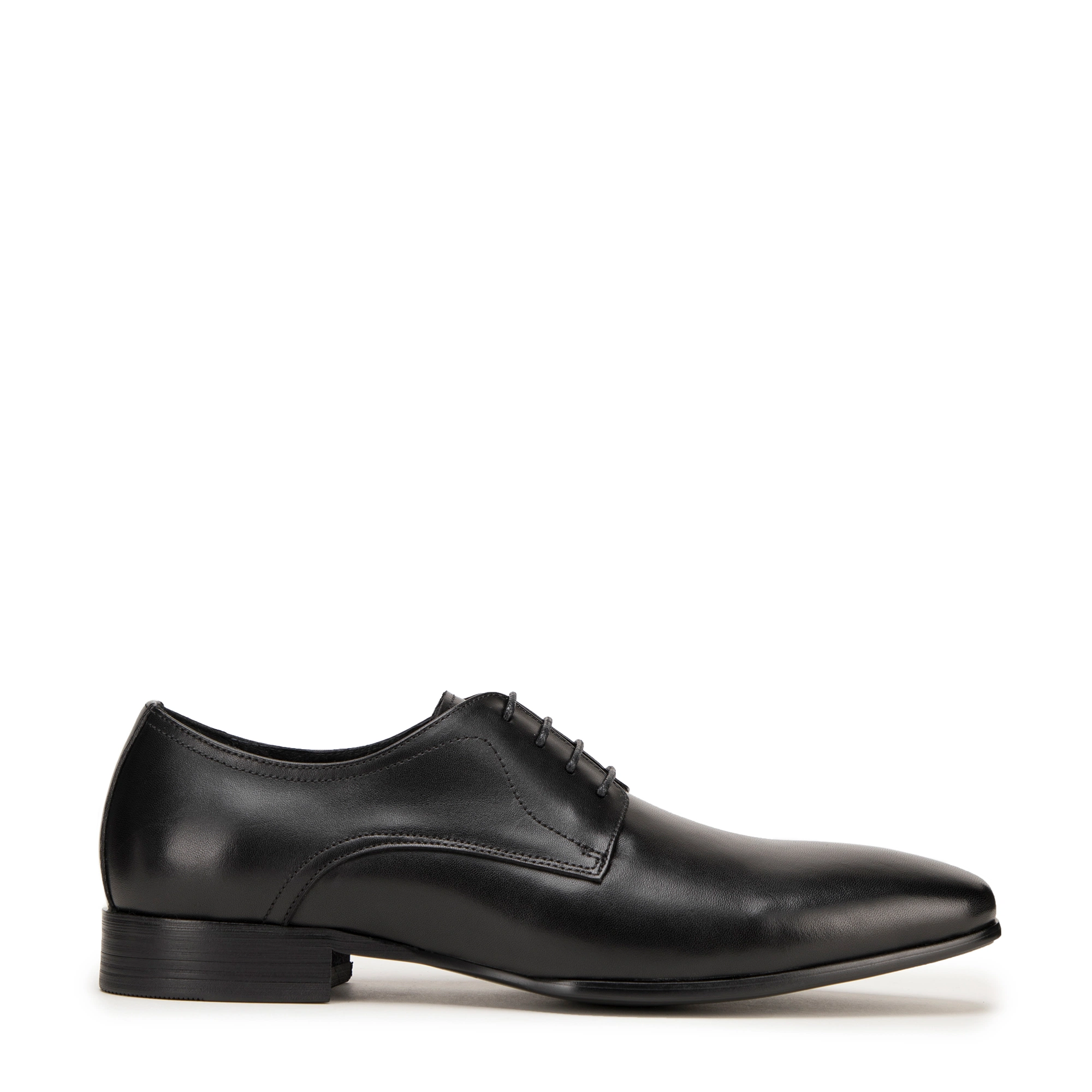 Bild von Wittchen Herren Leder Derby Schuhe Schwarz Obuwie Naturleder