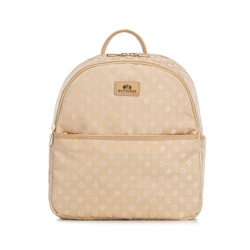 Bild von Wittchen Eleganter Damen-Rucksack Mit Monogramm Creme Elegance