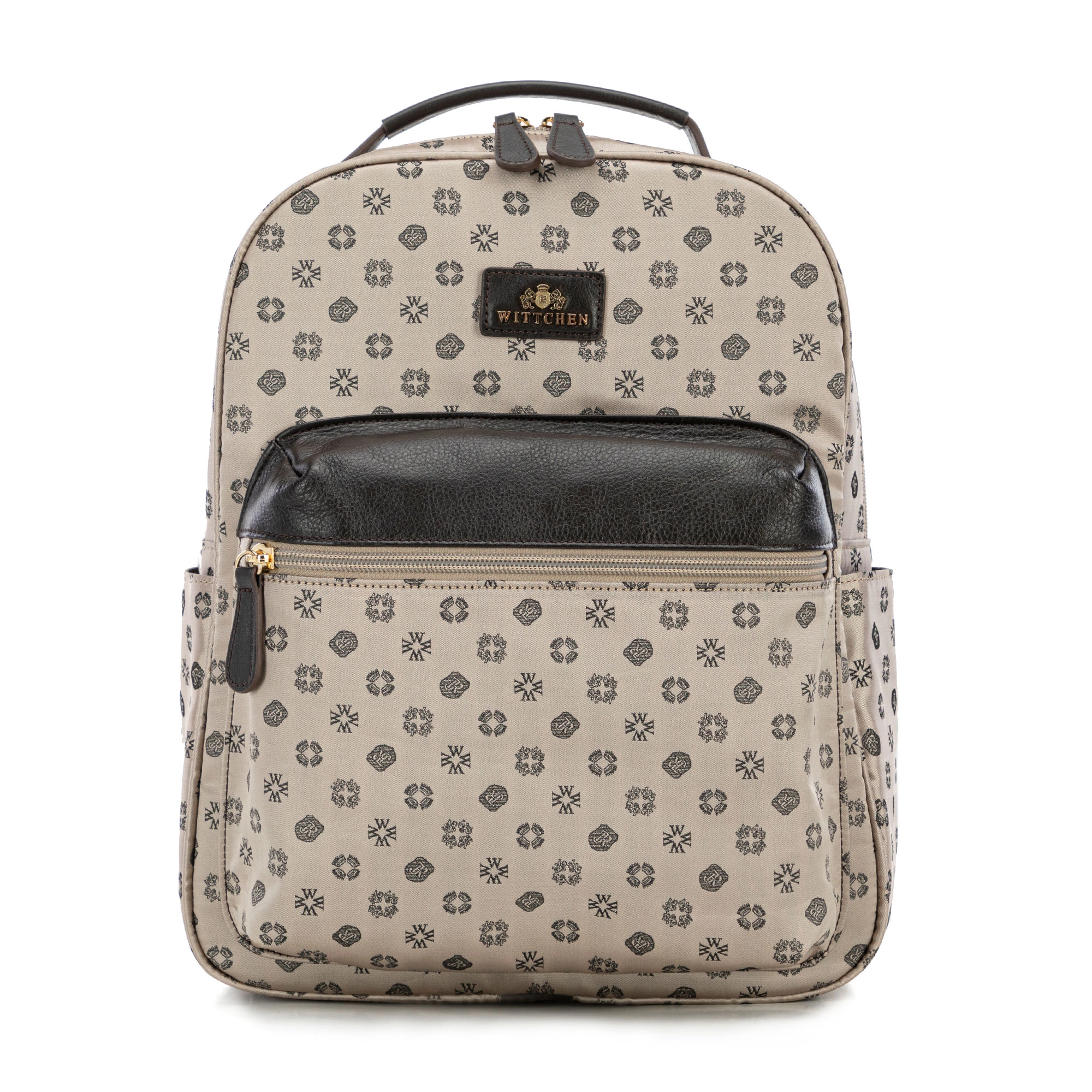 Bild von Wittchen Eleganter Urban-Rucksack Für Damen Beige Elegance Polyester