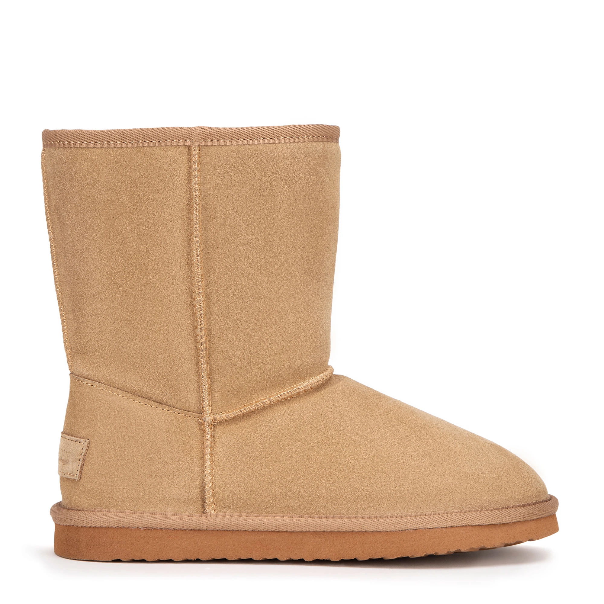 Bild von Wittchen Damenstiefeletten Aus Wildleder Mit Wollfutter Braun Obuwie Wildleder