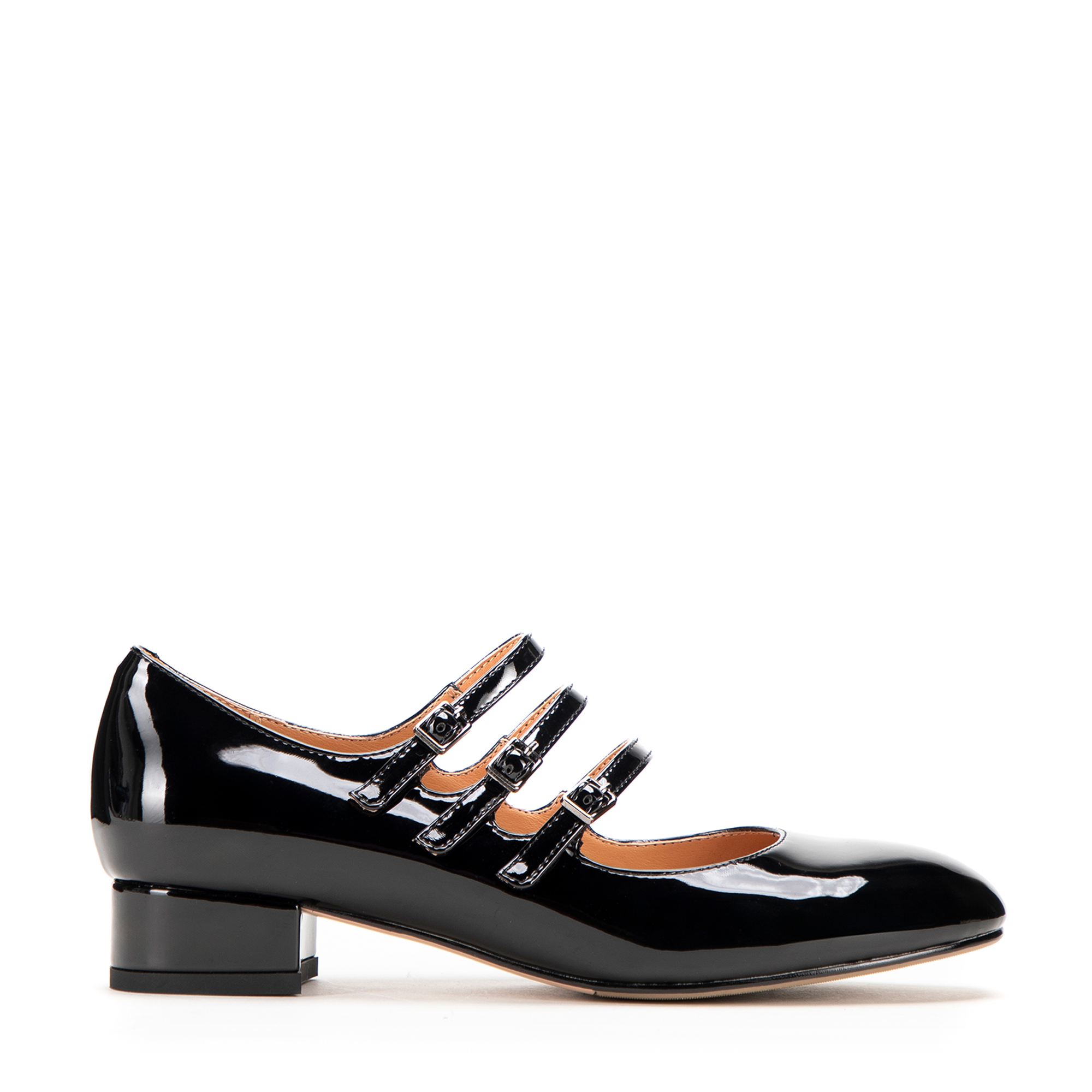 Bild von Wittchen Damen Pumps Aus Lackleder Schwarz Obuwie Naturleder
