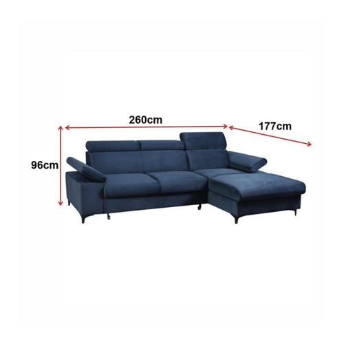 Bild von DB-Möbel Ecksofa "EMILO" – Komfort trifft Stil