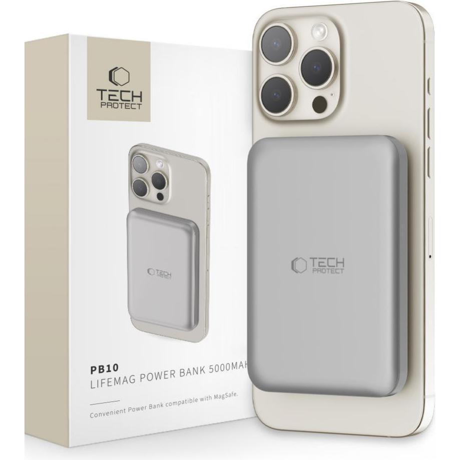 Bild von Tech-Protect None (5000 mAh, 15 W), Powerbank