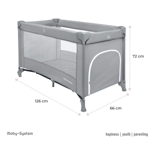 Bild von Moby-System Baby-Reisebett Happy Traveller BASIC