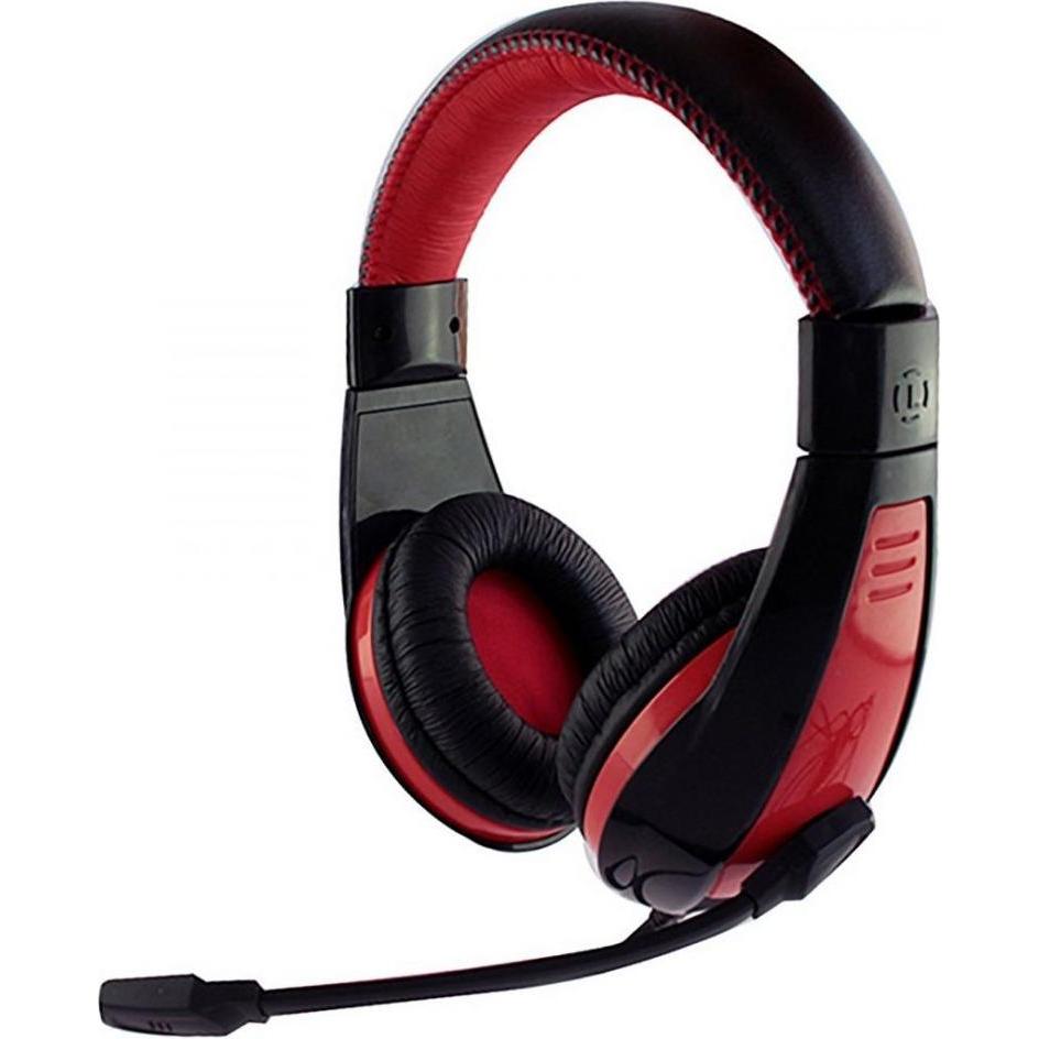 Bild von Media-Tech MEDIATECH MT3574 NEMESIS USB - Stereo US (Kabelgebunden), Gaming Headset, Rot, Schwarz