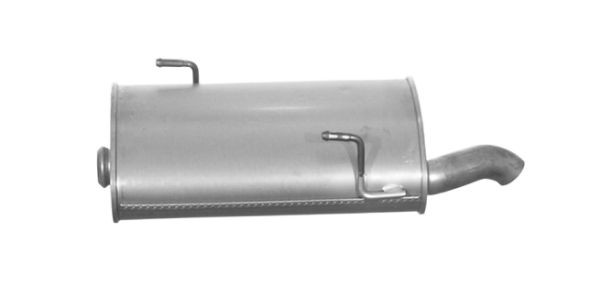 Bild von IZAWIT 27.042 Endschalldämpfer Endtopf, Auspuff Endtopf, Nachschalldämpfer hinten PEUGEOT: 206+ Hatchback, 206 Hatchback