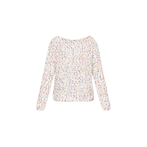 Bild von Ebeeza Pullover Weiß Relaxed Fit für Damen - XL