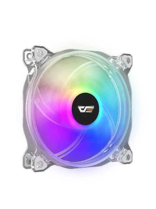 Bild von Darkflash Tech CF8 Pro ARGB Computer Fan (120x120) (120 mm, 1 x), PC Lüfter, Transparent