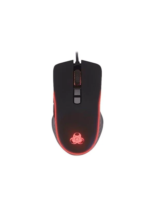 Bild von Tracer TRAMYS46222 Maus rechts USB Typ-A Optisch 2400 DPI (Kabelgebunden), Maus, Schwarz