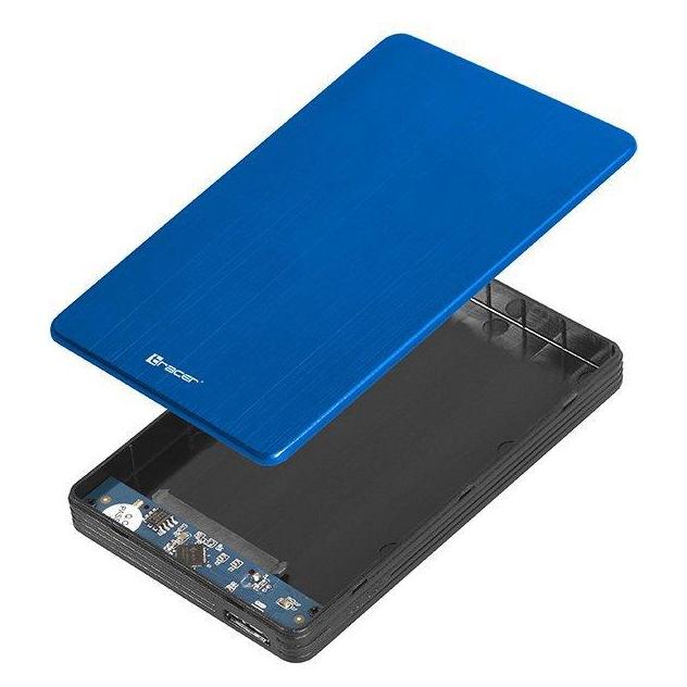 Bild von Tracer USB 3.0 HDD 2.5 SATA  (2.5"), Festplattengehäuse, Blau