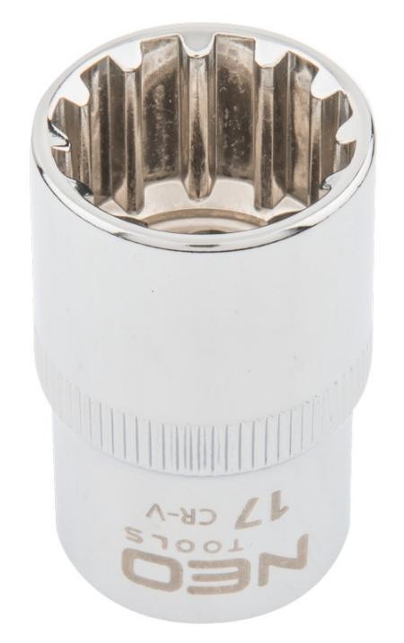 Bild von NEO TOOLS 08-581 Steckschlüsseleinsatz 1/2 3124 9 mm Chrom-Vanadium-Stahl Spline