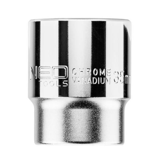 Bild von NEO TOOLS 08-319 Steckschlüsseleinsatz 3/4 3124 35 mm Chrom-Vanadium-Stahl Sechskant