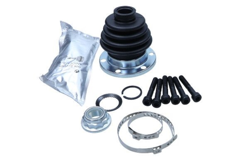 Bild von MAXGEAR 49-0674 Achsmanschette Faltenbalg, Faltenbalgsatz, Antriebswellenmanschette getriebeseitig, Vorderachse Thermoplast VOLKSWAGEN: Golf 4
