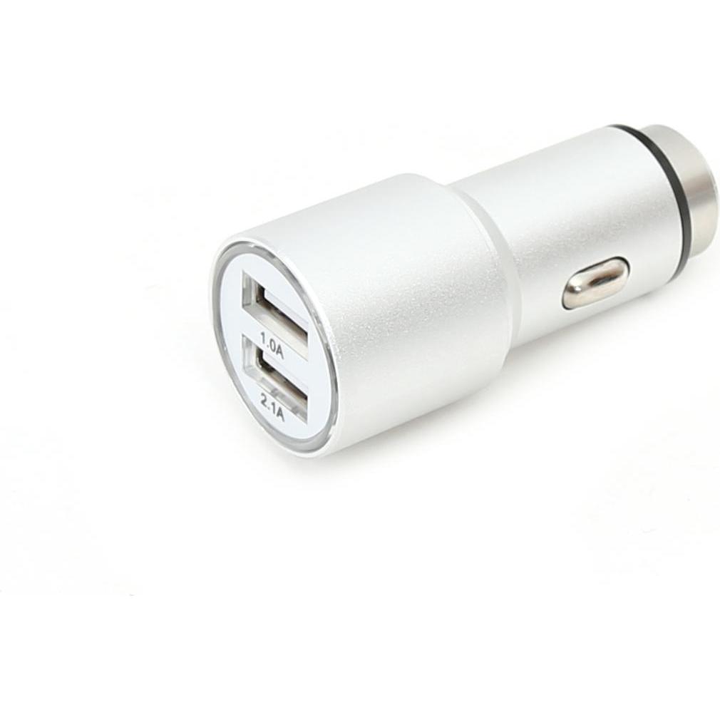Bild von Omega OUCC2MS mobile device charger White, Auto Adapter, Weiss