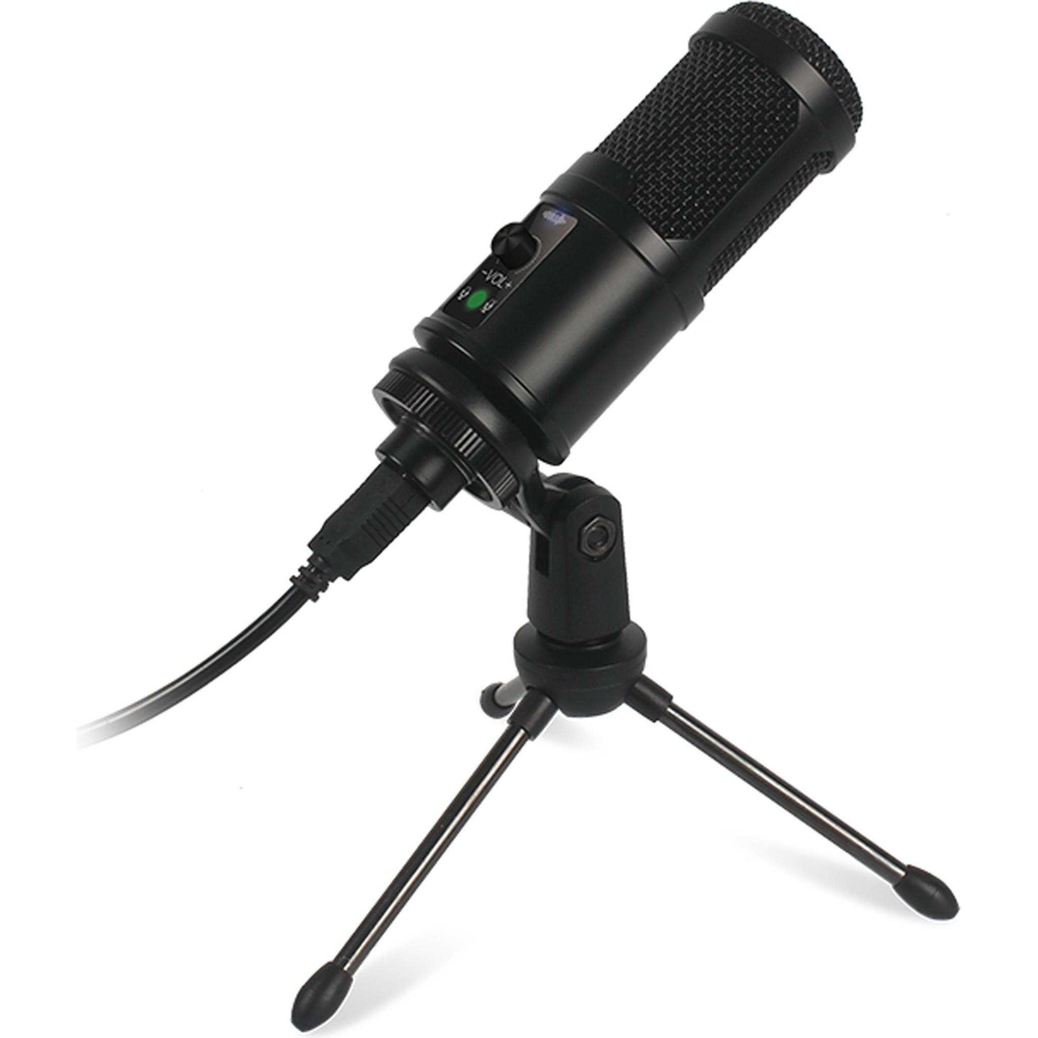 Bild von Varr Gaming USB Microphone, Tripod Stand Y Pop Filter Set, Microphone sensitivity V/Pa (±), Optimal (Podcasting, Studio, Videografie), Mikrofon