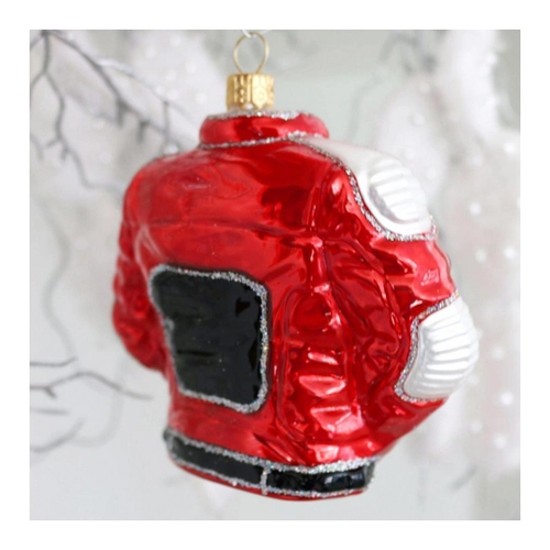 Bild von 440s Christbaumschmuck 440s Glashänger Motorradjacke rot (1-tlg)