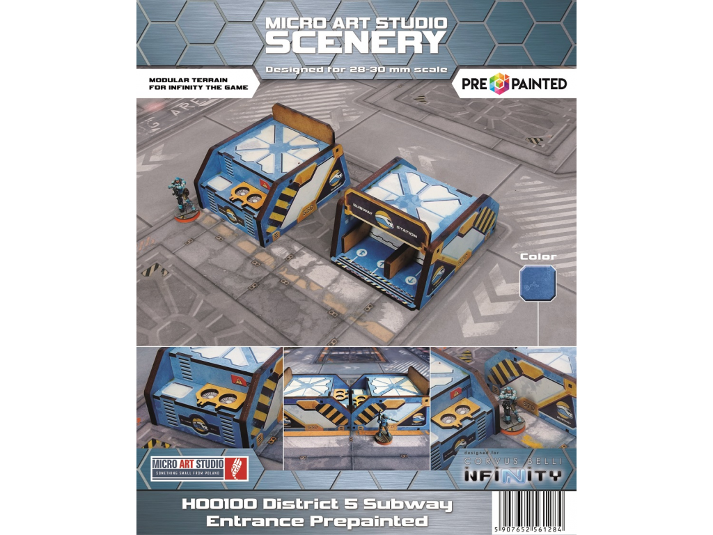Bild von District 5 - Subway Entrance Prepainted