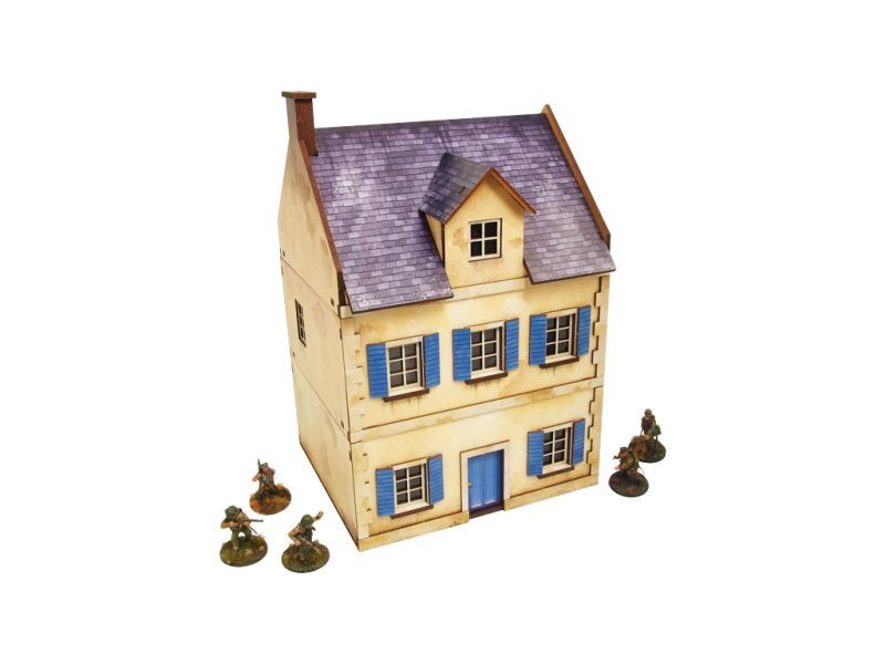 Bild von WW2 Normandy Townhouse 3 28mm Micro Art Studio Gelände Terrain H00127