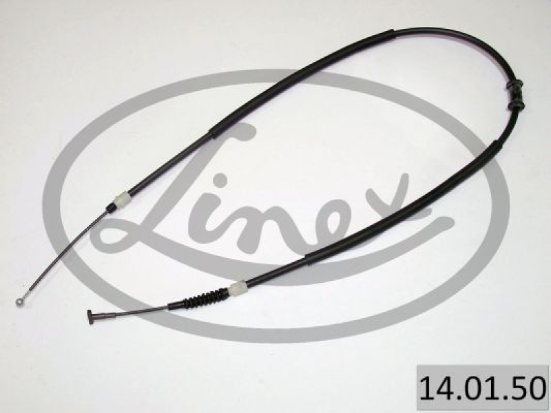 Bild von LINEX 14.01.50 Handbremsseil Bremsseil, Bremszug, Seilzug Feststellbremse 1497/1152 links