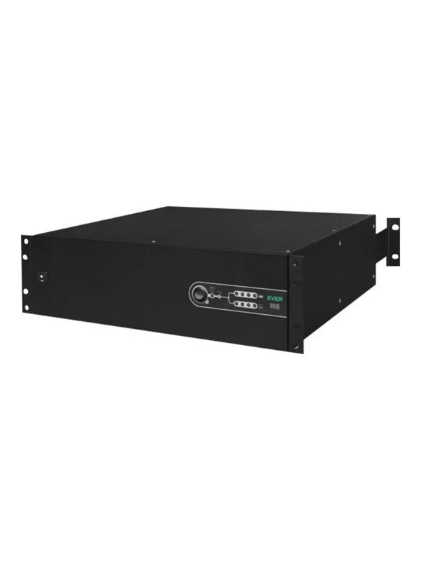 Bild von Ever Unterbrechungsfreie Stromversorgung USV Sinline 1600 USB HID 19"3U W - Offline - (1600 VA, 1040 W, Line-Interaktiv USV), USV