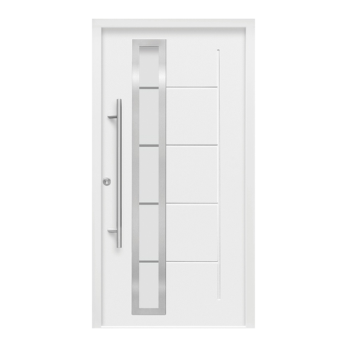 Bild von Haustür Thermospace Paris Prime 110 cm x 210 cm Weiß Anschlag L