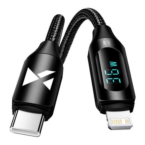 Bild von Wozinsky USB-C-Kabel mit LED-Anzeige – Ein praktischer Begleiter für alle mobile Geräte