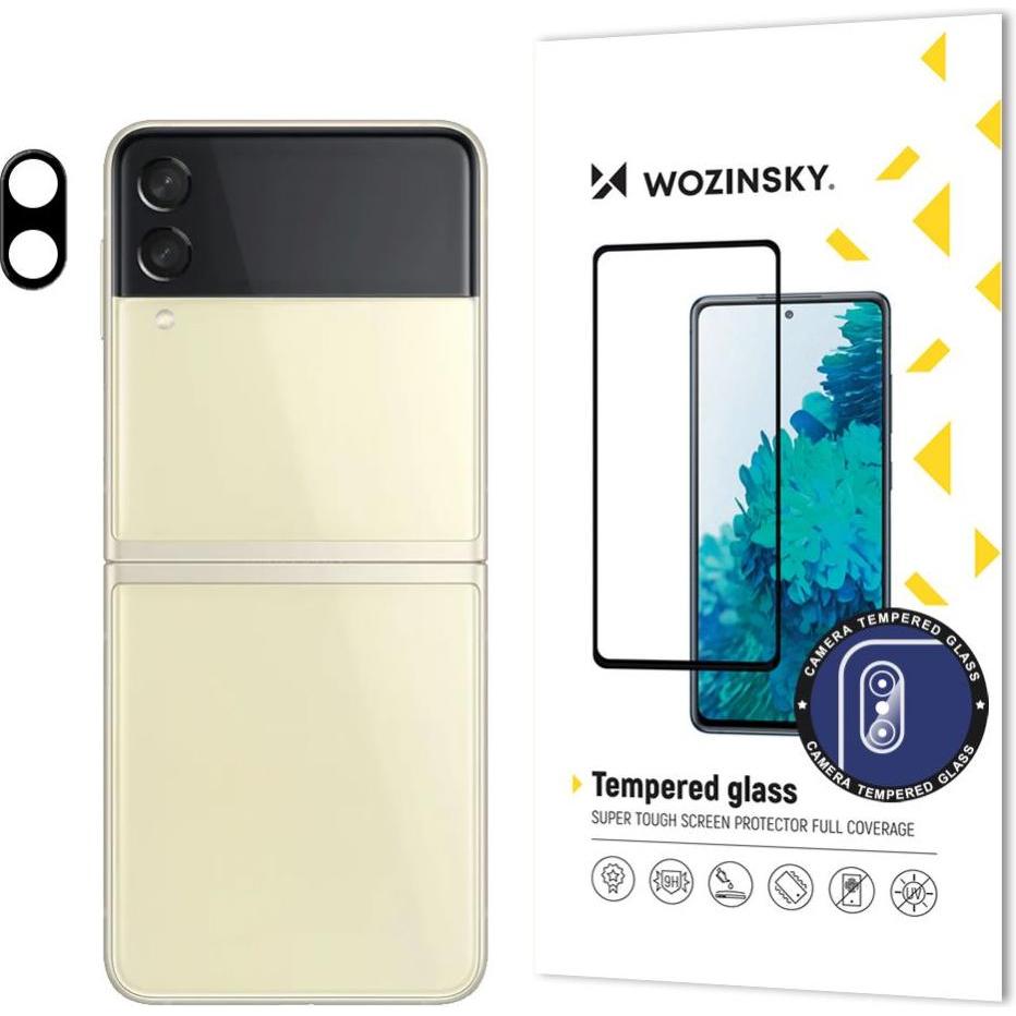 Bild von Wozinsky Full Camera Glass 9H Full Camera Tempered Glass for Samsung Galaxy Z Flip 3 (1 Stück, Samsung Galaxy S21), Smartphone Schutzfolie