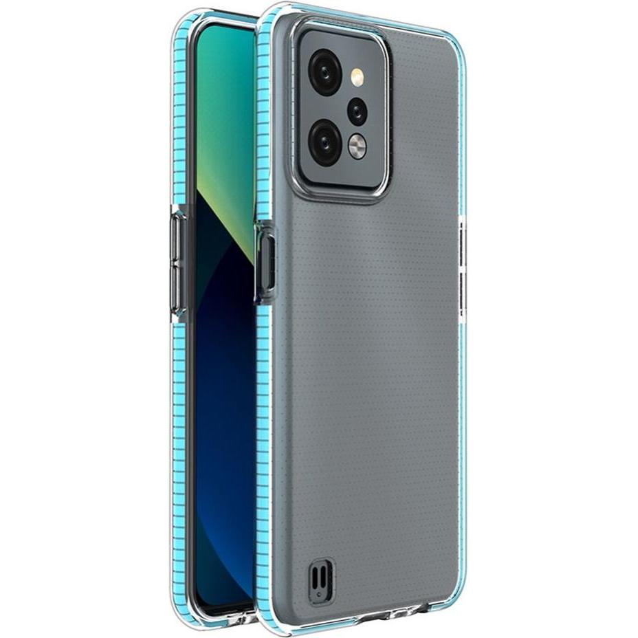 Bild von Hurtel Spring Case for Realme C31 silicone cover with frame light blue (Realme C31), Smartphone Hülle, Blau