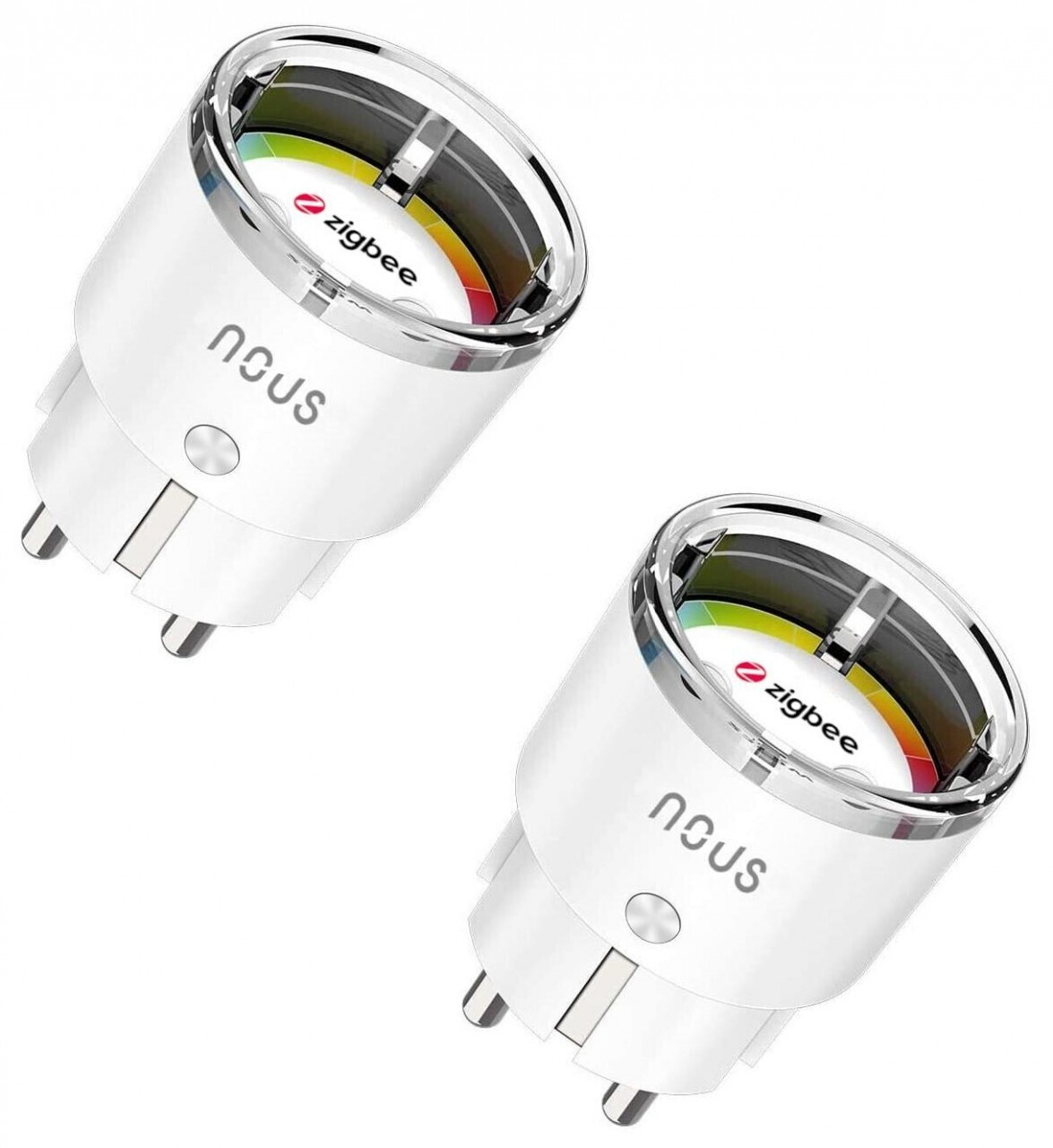 Bild von Nous A1Z smarter Stecker ZigBee 2er 15A/Messung/ZigBee Pack (A1Z (2PCS))