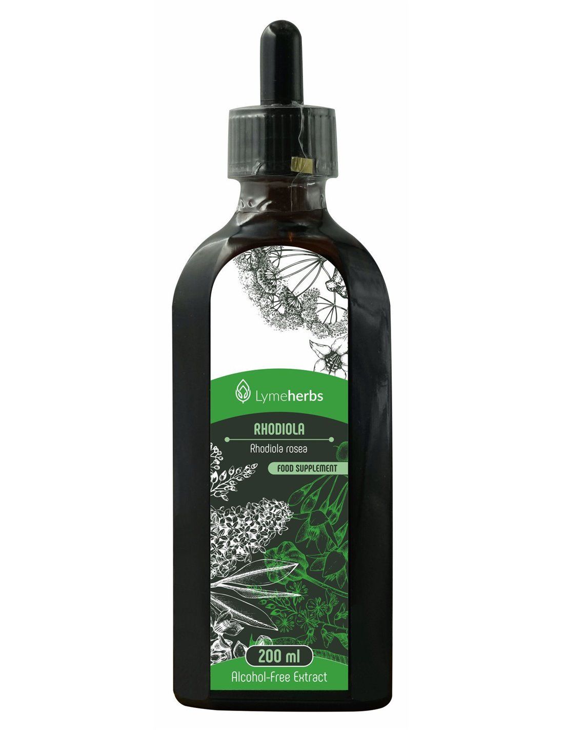 Bild von Lymeherbs Rosenwurz (Rhodiola Rosea), Alkoholfreier Extrakt