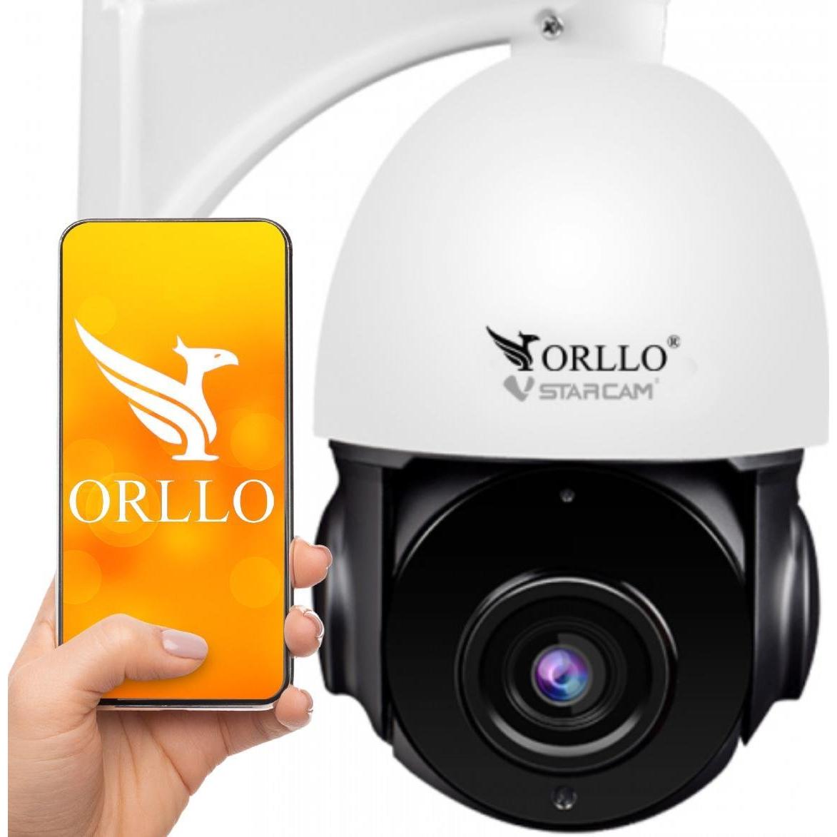 Bild von Orllo PTZ-IP-WLAN-Kamera für den Außenbereich 4Mpx ZOOM x18 ORLLO Z10 (2560 x 1440 Pixels), Netzwerkkamera, Weiss