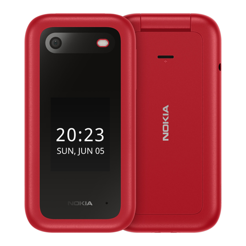 Bild von Nokia 2660 FLIP Rot – Ein praktisches Klapphandy für den Alltag