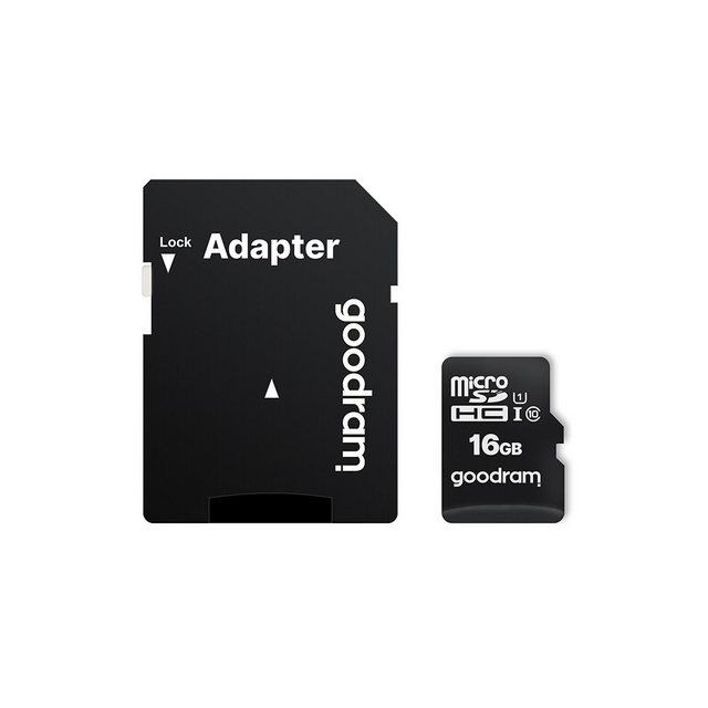 Bild von Goodram M1AA-1280R12 - 128 GB - MicroSDXC - Klasse 10 - UHS-I - 100 MB/s - 10 MB/s (microSDXC, 128 GB, U1, UHS-I), Speicherkarte, Schwarz