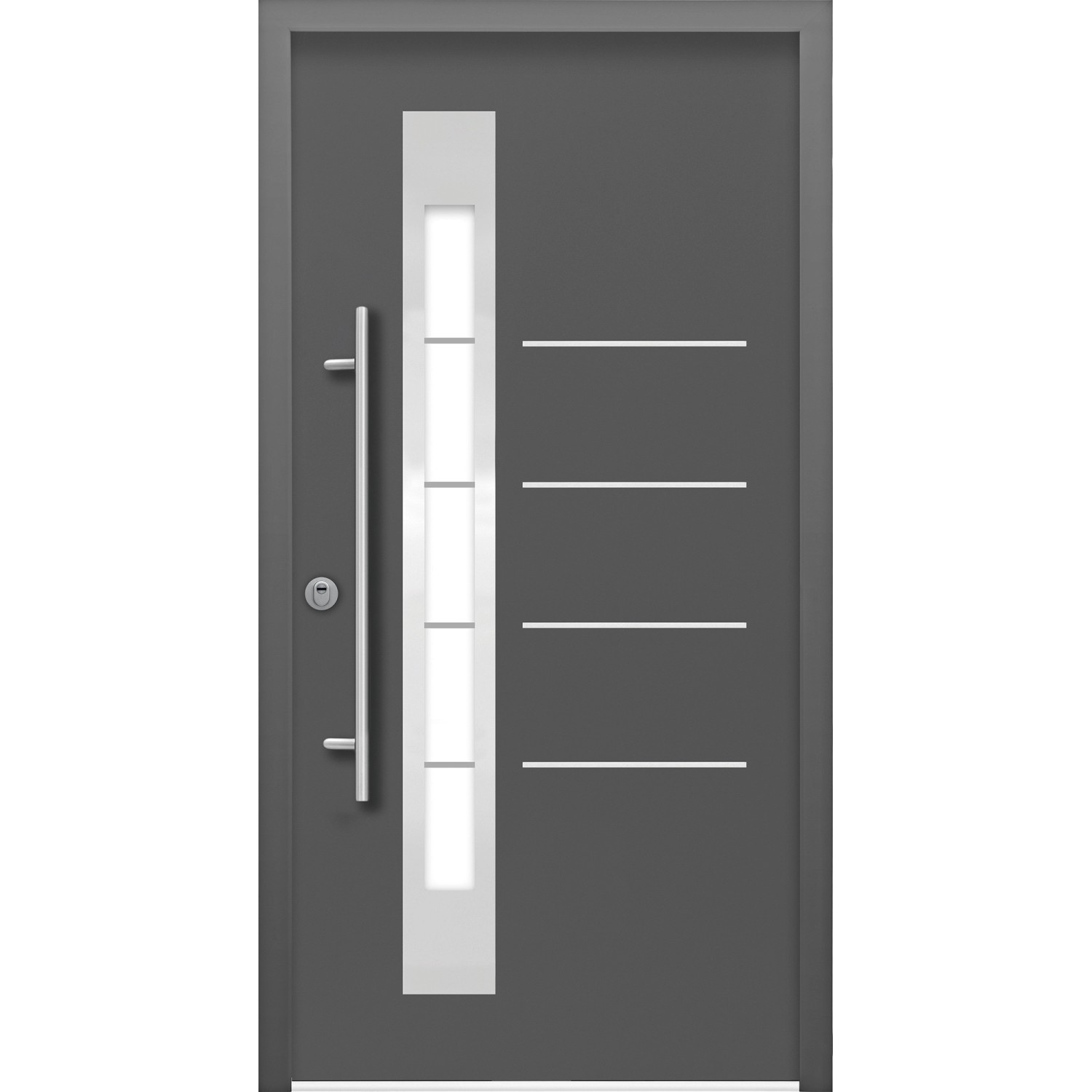 Bild von Splendoor Thermospace Sicherheits-Haustür Berlin Prime RC2K Anthr. 100x210 cm L