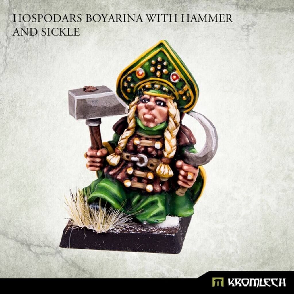 Bild von Hospodars Boyarina with hammer and sickle (1)