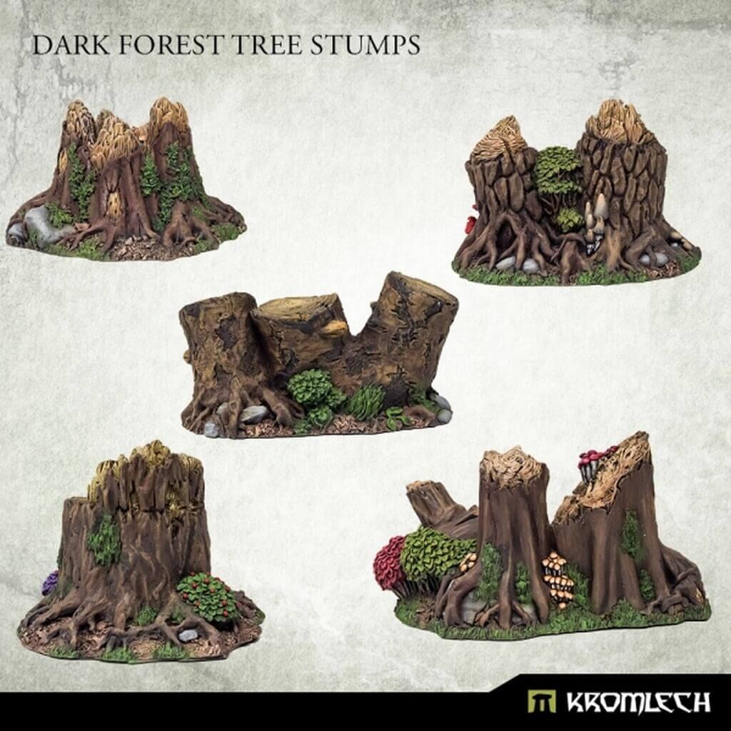 Bild von Dark Forest Tree Stumps (5)