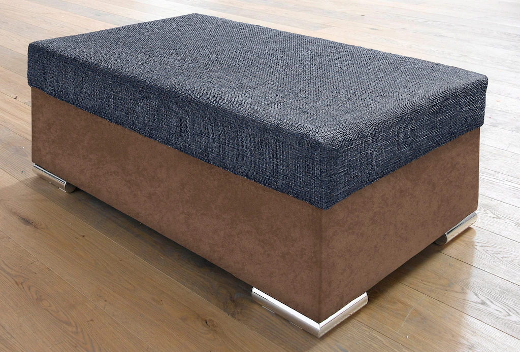 Bild von COLLECTION AB Hocker "John", Frei im Raum stellbar, wahlweise mit Federkern