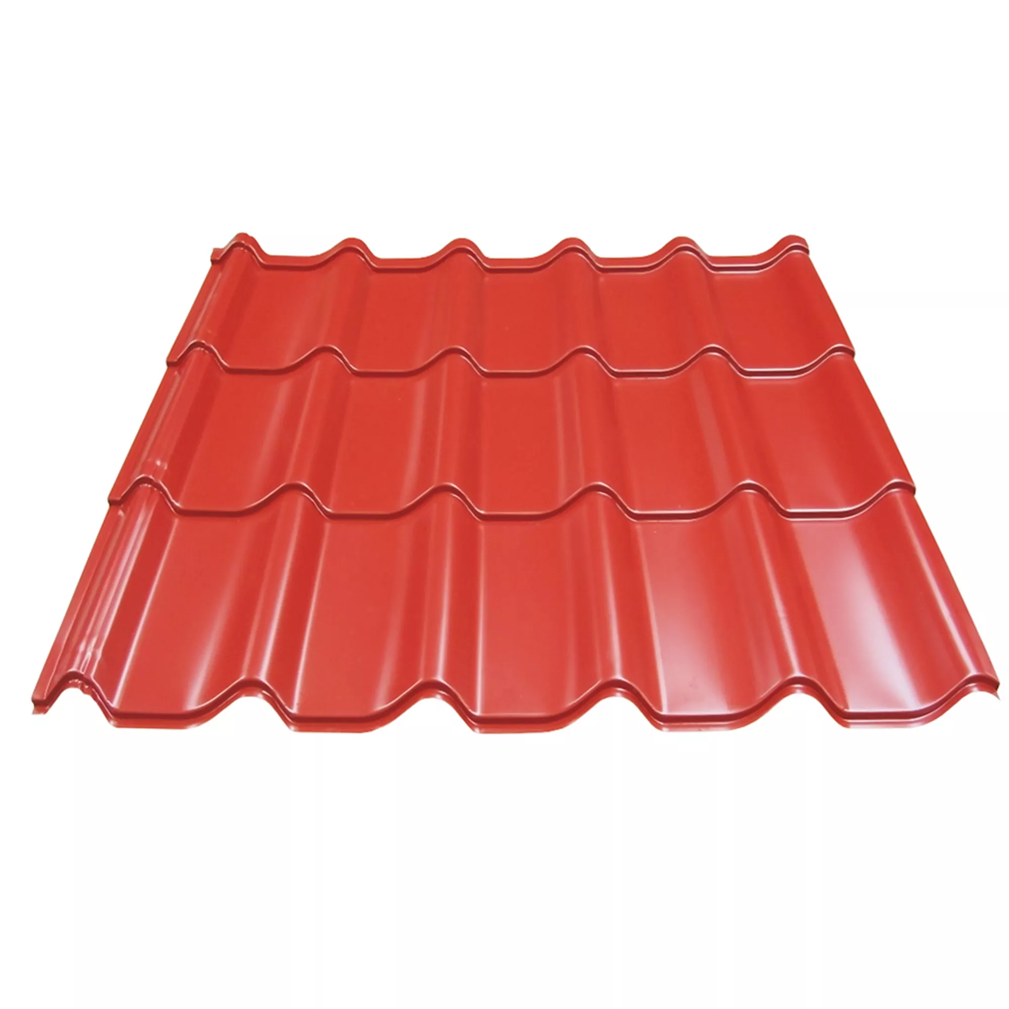 Bild von BRAVO Metallziegel 'Eco' terrakottafarben 214 x 117 x 0,04 cm