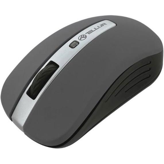 Bild von Tellur Basic Wireless Mouse LED, Maus, Grau