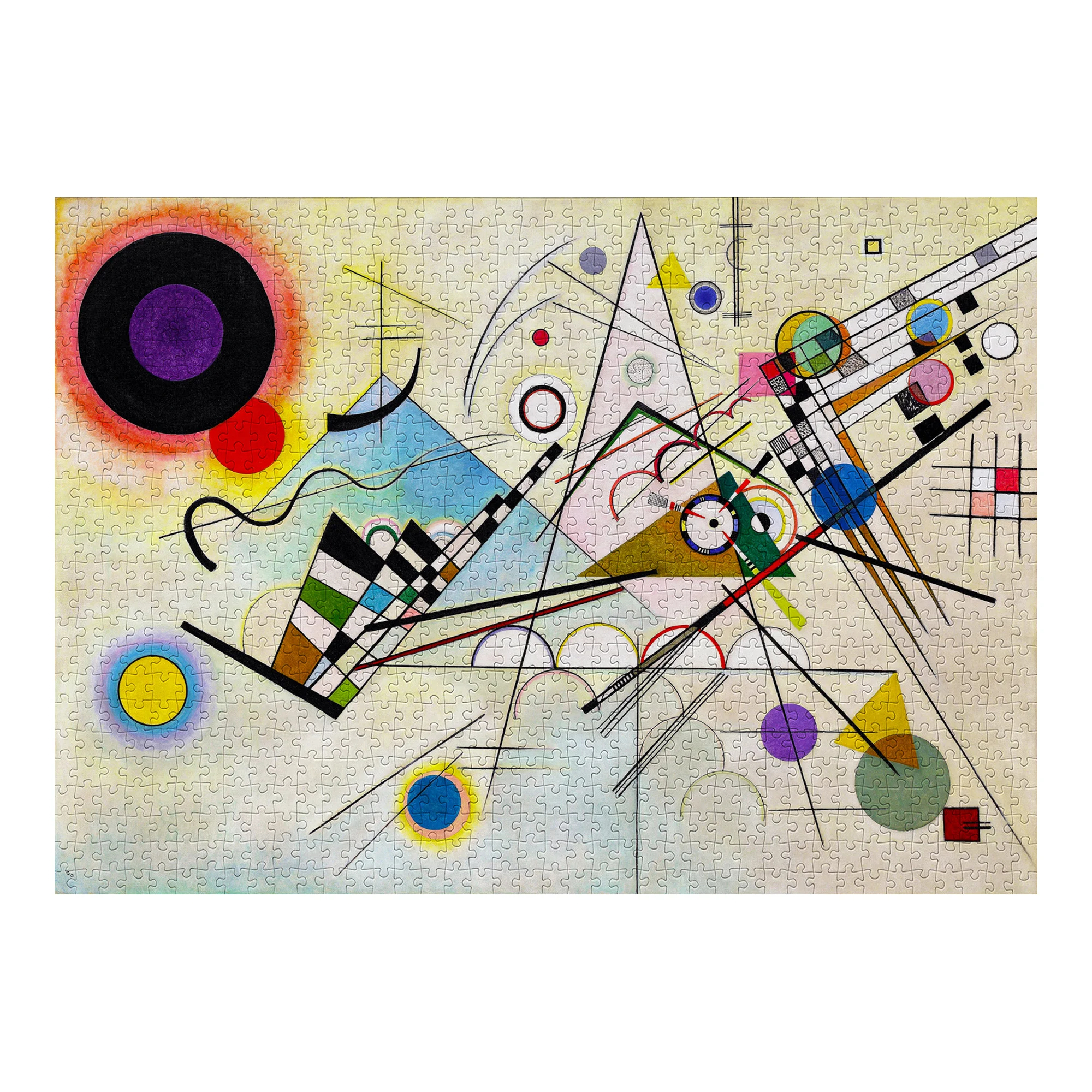 Bild von Enjoy Puzzle ENJOY-1545 - Komposition VIII, Wassily Kandinsky, Puzzle, 1000 Teile (1000 Teile)