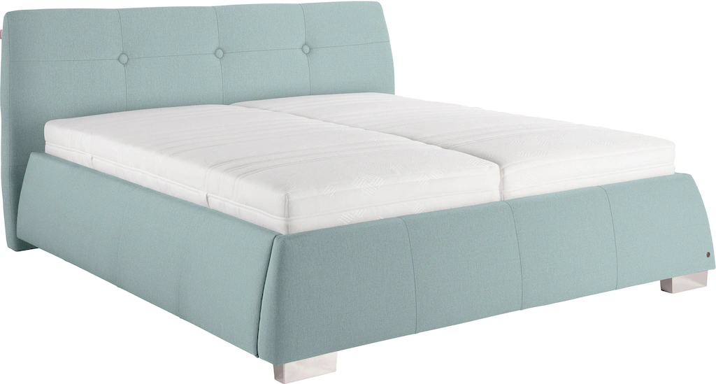 Bild von TOM TAILOR HOME Polsterbett "CLASSIC BUTTON", mit Knopfheftung am Kopfteil, wahlweise mit Lattenrost und Matratze