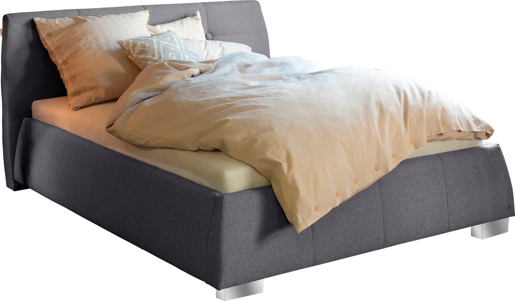 Bild von TOM TAILOR HOME Polsterbett "CLASSIC BUTTON", mit Knopfheftung am Kopfteil, wahlweise mit Lattenrost und Matratze