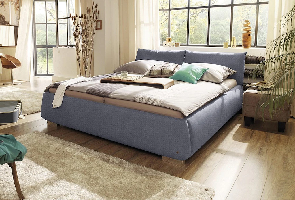 Bild von TOM TAILOR HOME Polsterbett "SOFT PILLOW", mit Kopfteil in Kissenform, wahlweise mit Lattenrost und Matratze