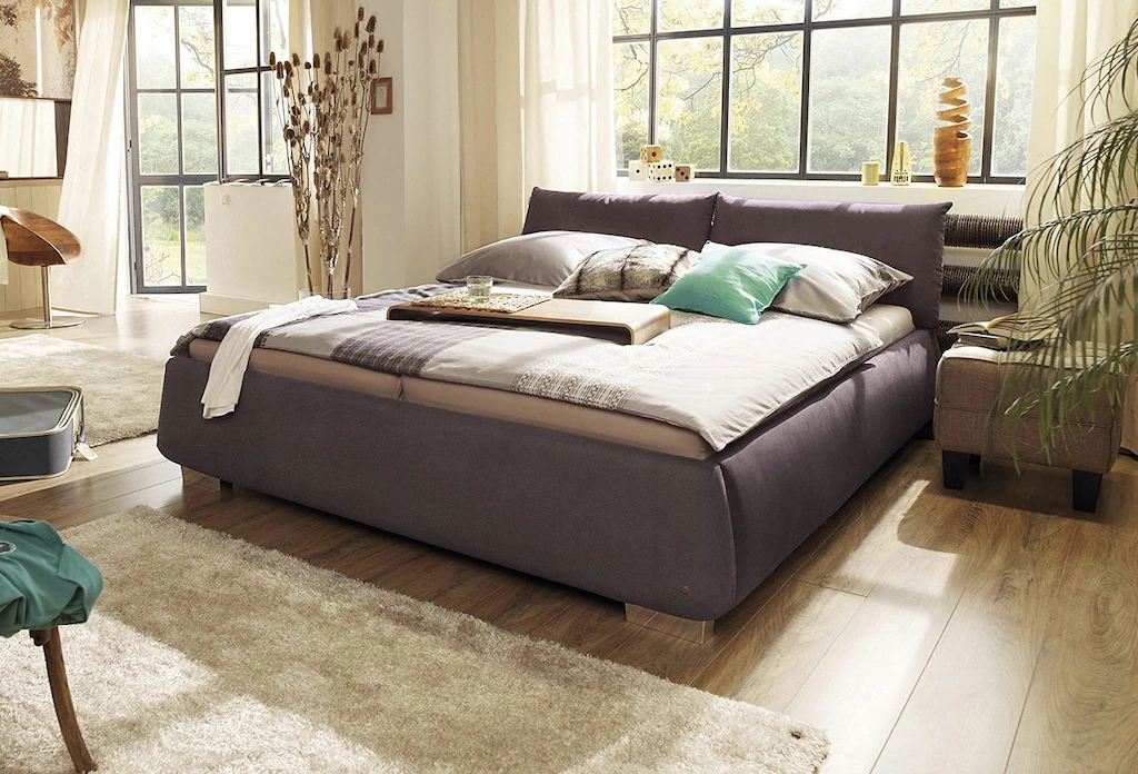 Bild von TOM TAILOR HOME Polsterbett "SOFT PILLOW", mit Kopfteil in Kissenform, wahlweise mit Lattenrost und Matratze