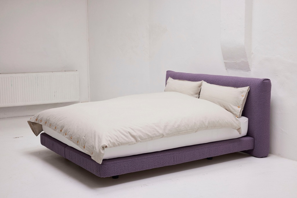 Bild von TOM TAILOR HOME Boxspringbett "CLOUD NINE BOX", in weichem Bouclé-Stoff, Kopfteilhöhe: 94 cm