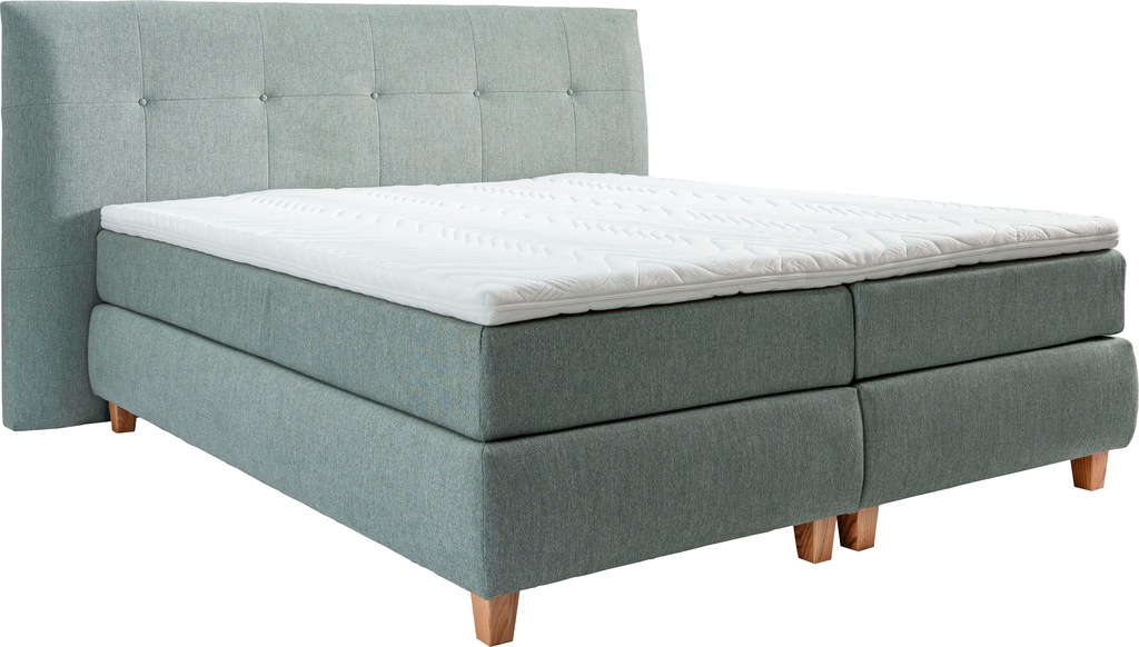 Bild von alina Boxspringbett "Luella", ADA trendline Boxspringbett, inkl. Matratze und Viscoschaum-Topper